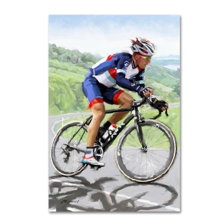 Trademark Fine Art The Macneil Studio 'Cyclist 2' Canvas Art, 22x32 ALI09693-C2232GG
